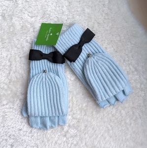 Kate Spade Blue Gloves New